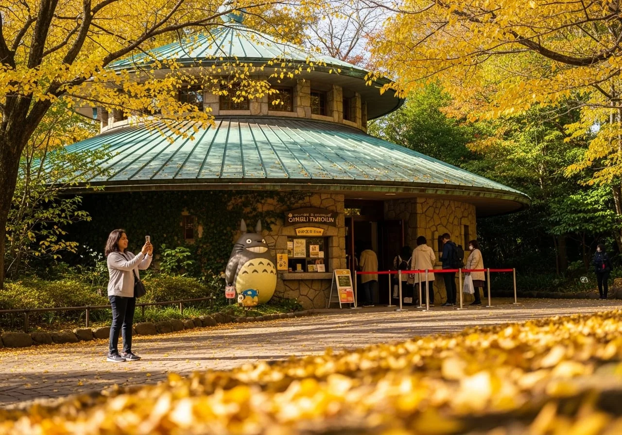 Ghibli Museum Mitaka anime pop culture travel from India Japan