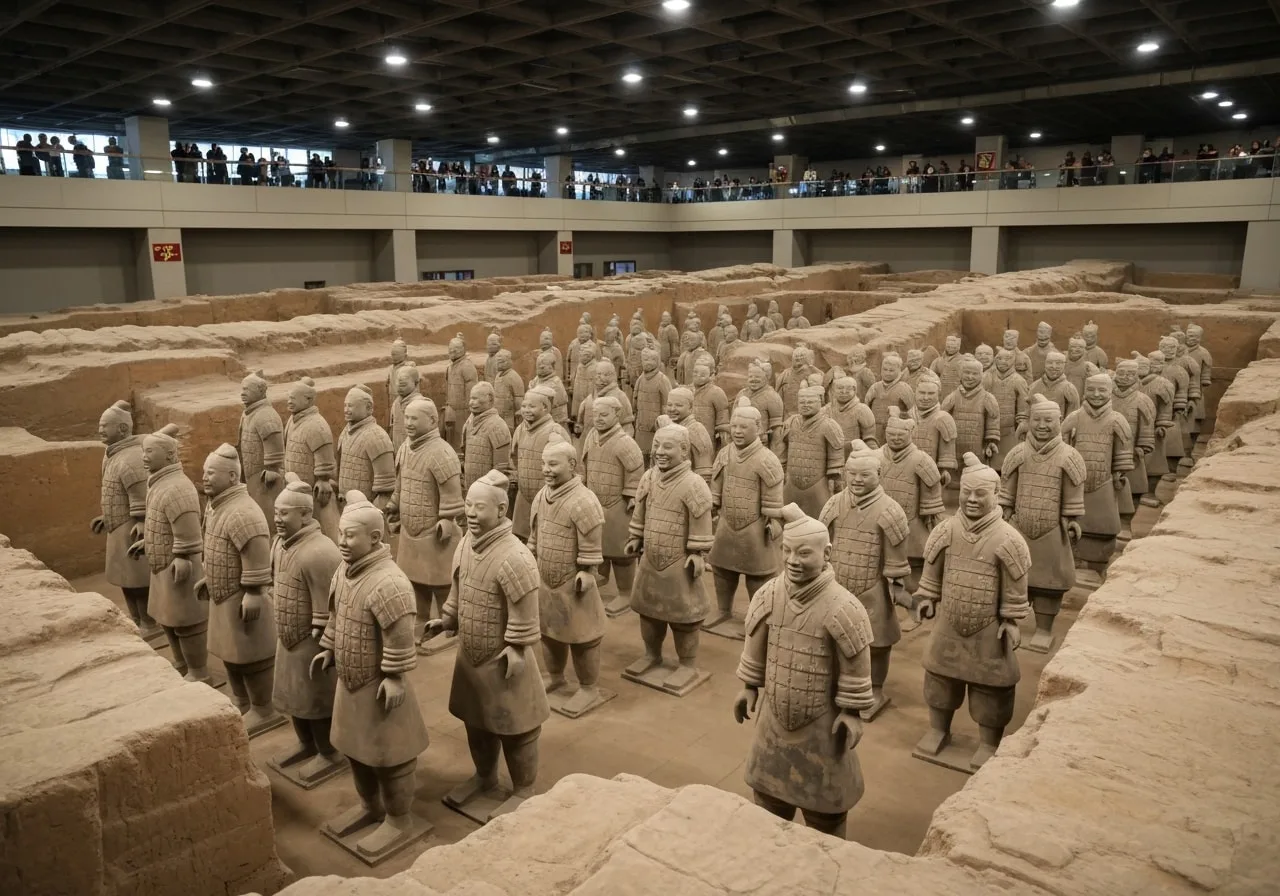Terracotta Warriors Xi'an China trip from India 2026