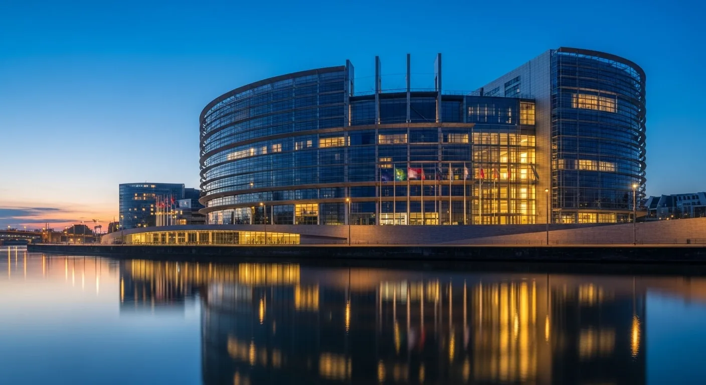 European Parliament building Brussels visa policy decisions