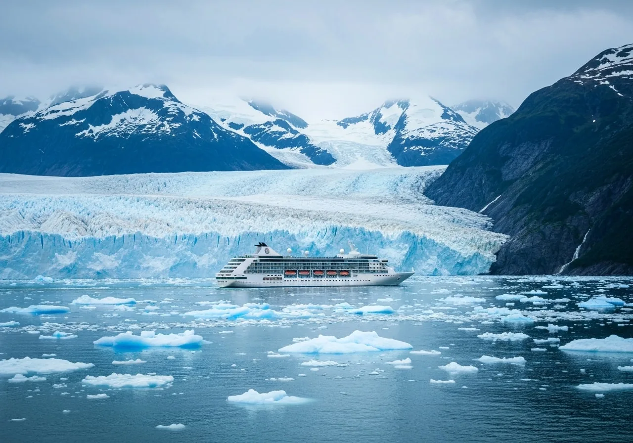 international cruise holidays from India Alaska glacier viewing experience
