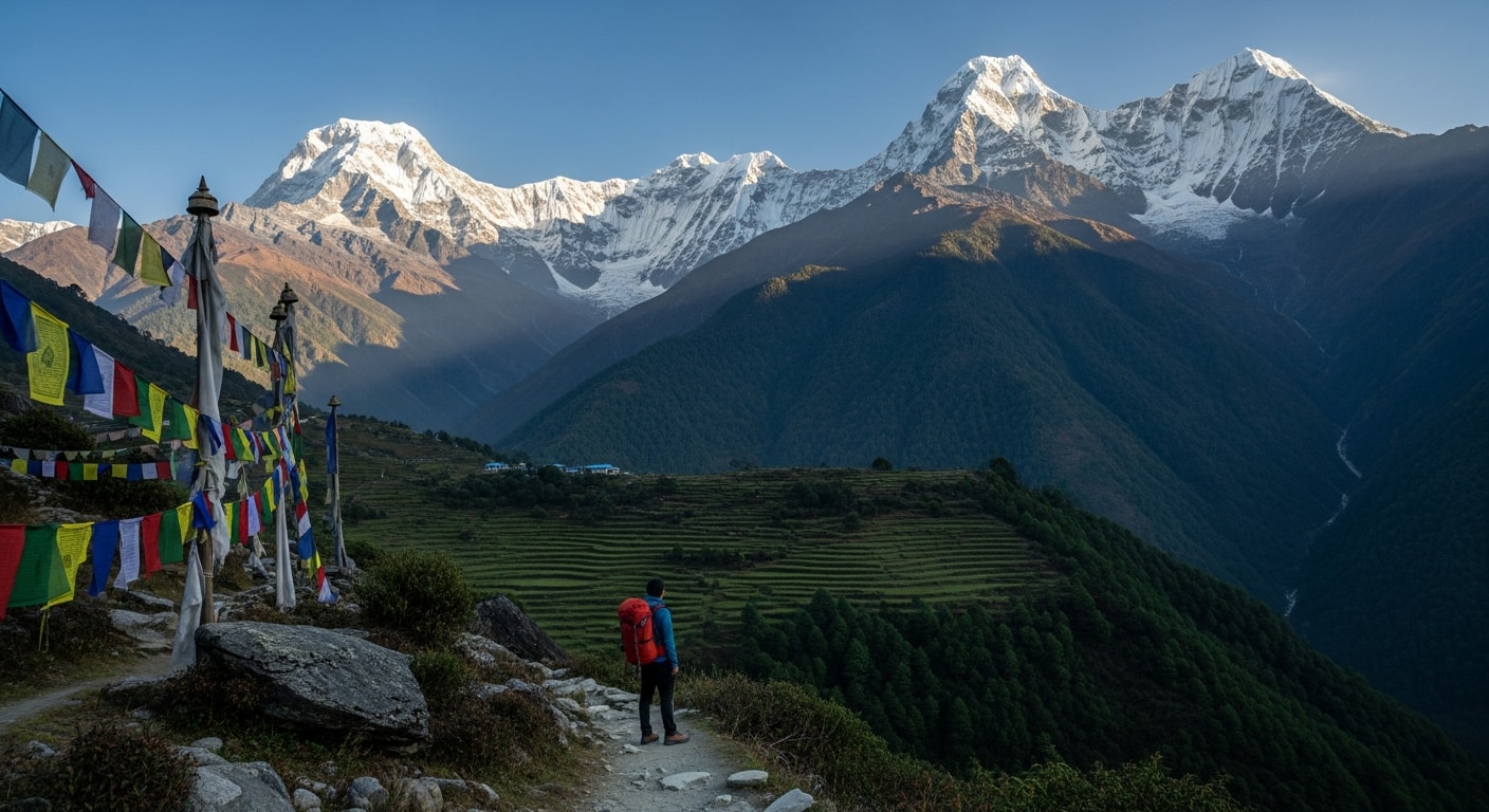 nepal trekking from india