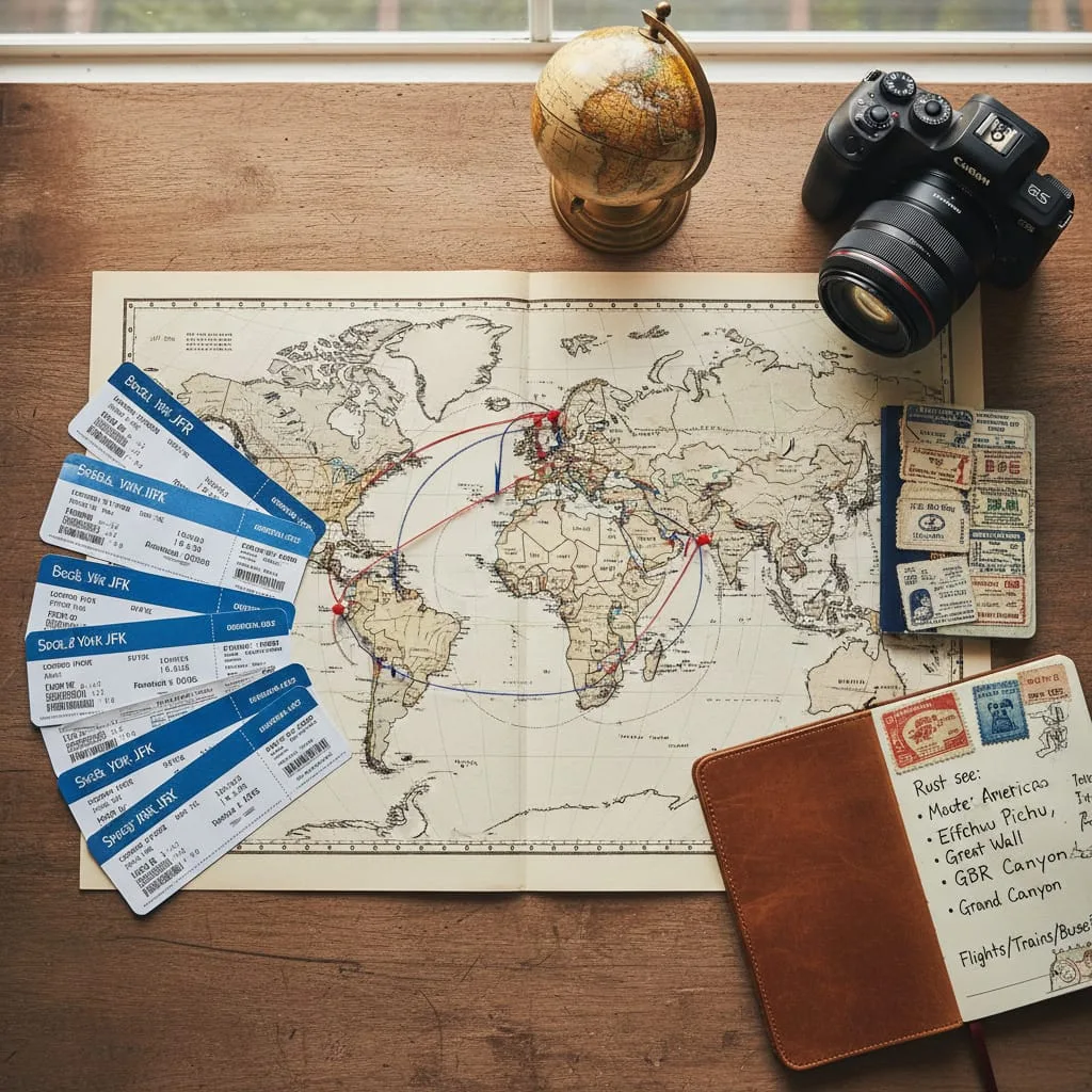 round the world trip from india budget