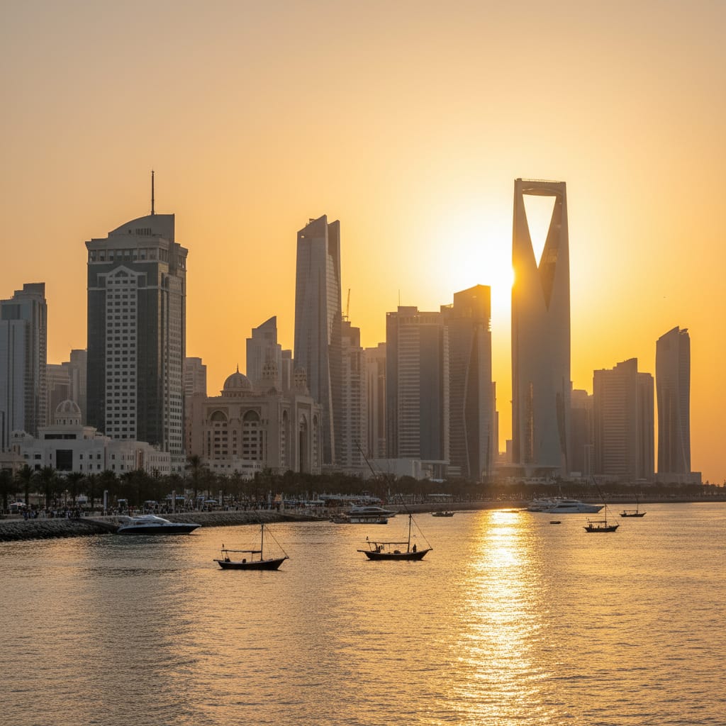 Saudi Arabia Indians travel: Jeddah waterfront and modern skyline