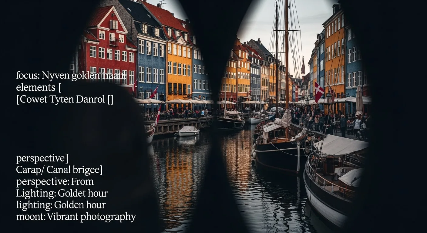 Copenhagen Nyhavn colorful canal houses