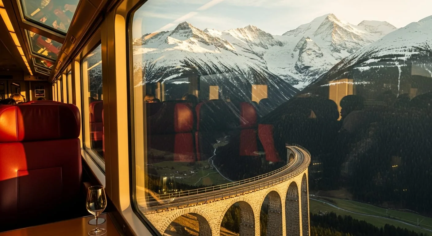 scenic train journeys world