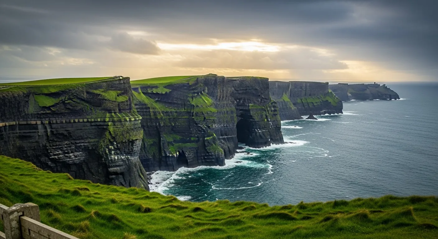Cliffs of Moher Ireland dramatic Atlantic coastline
