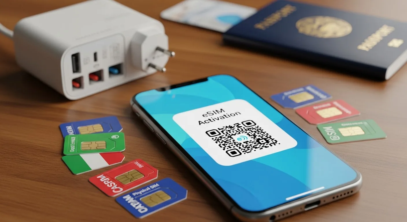 international SIM vs eSIM