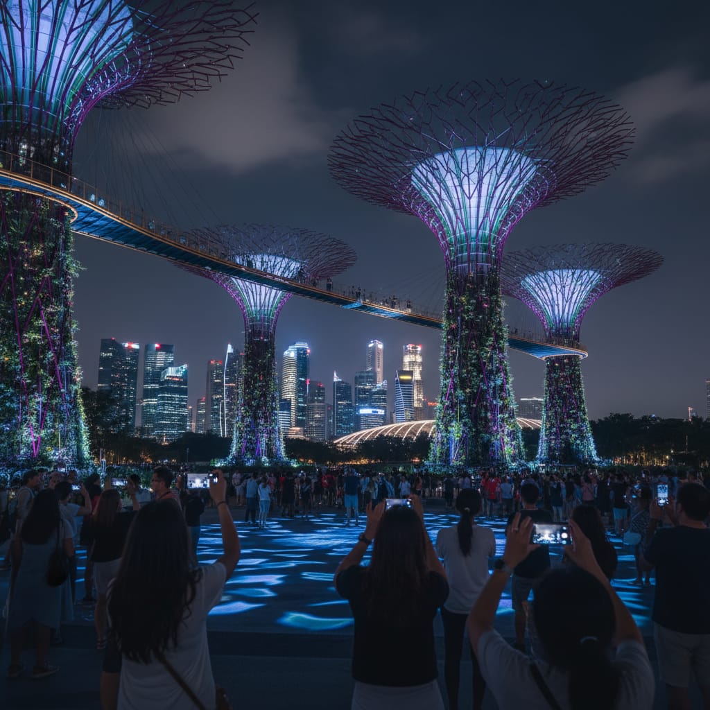 singapore 3 day itinerary marina bay sands skypark view