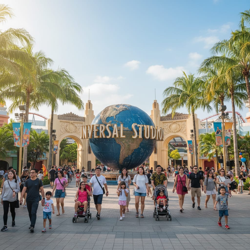 universal studios singapore sentosa island day 2 itinerary