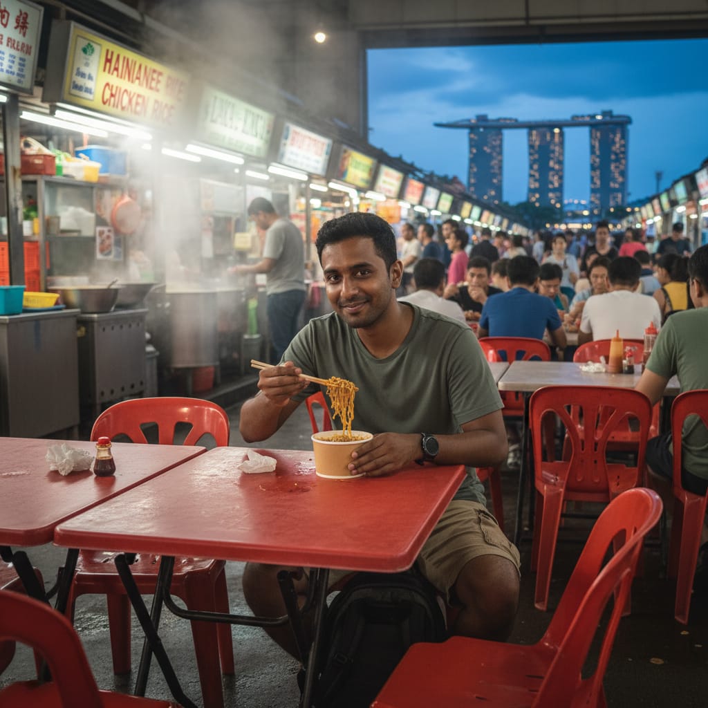 singapore budget trip from india