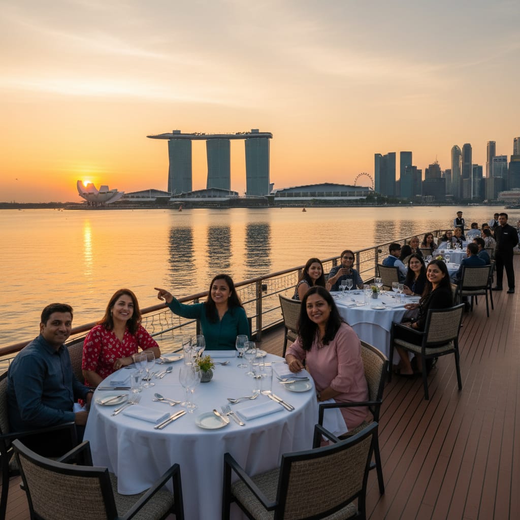singapore cruise dinner
