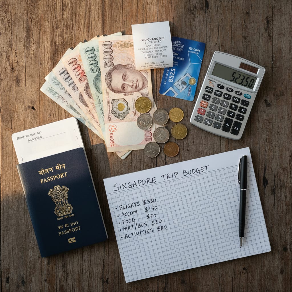 singapore trip cost from india