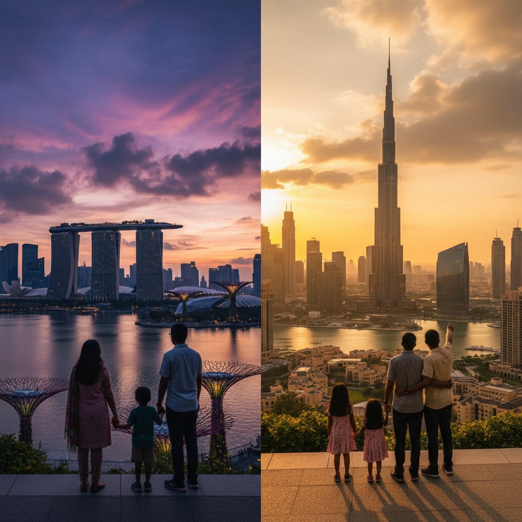 singapore vs dubai family