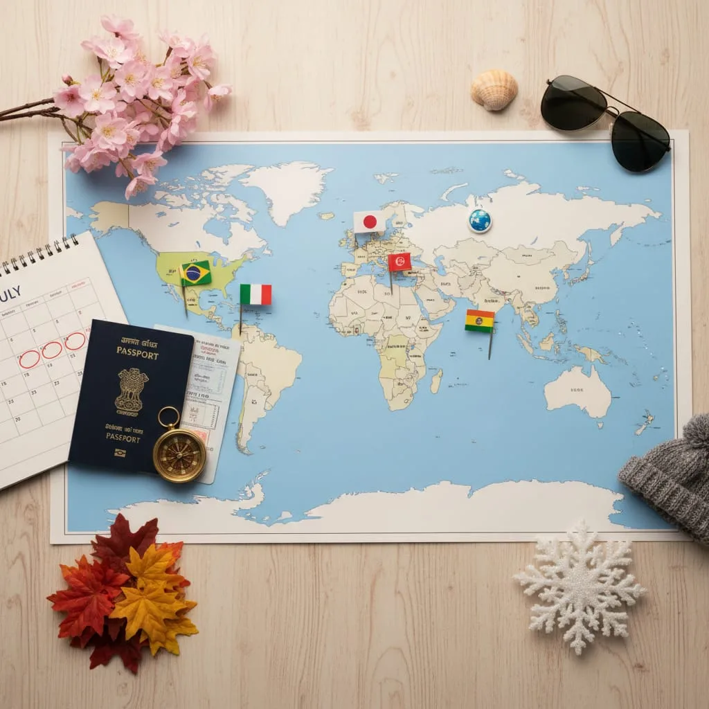 international travel calendar india