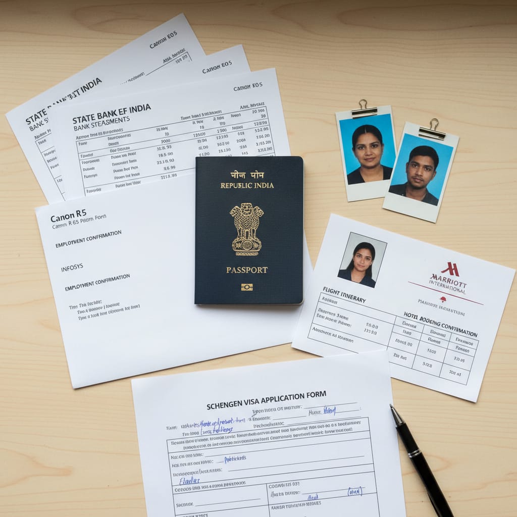 visa rejection reasons india documents showing inconsistencies