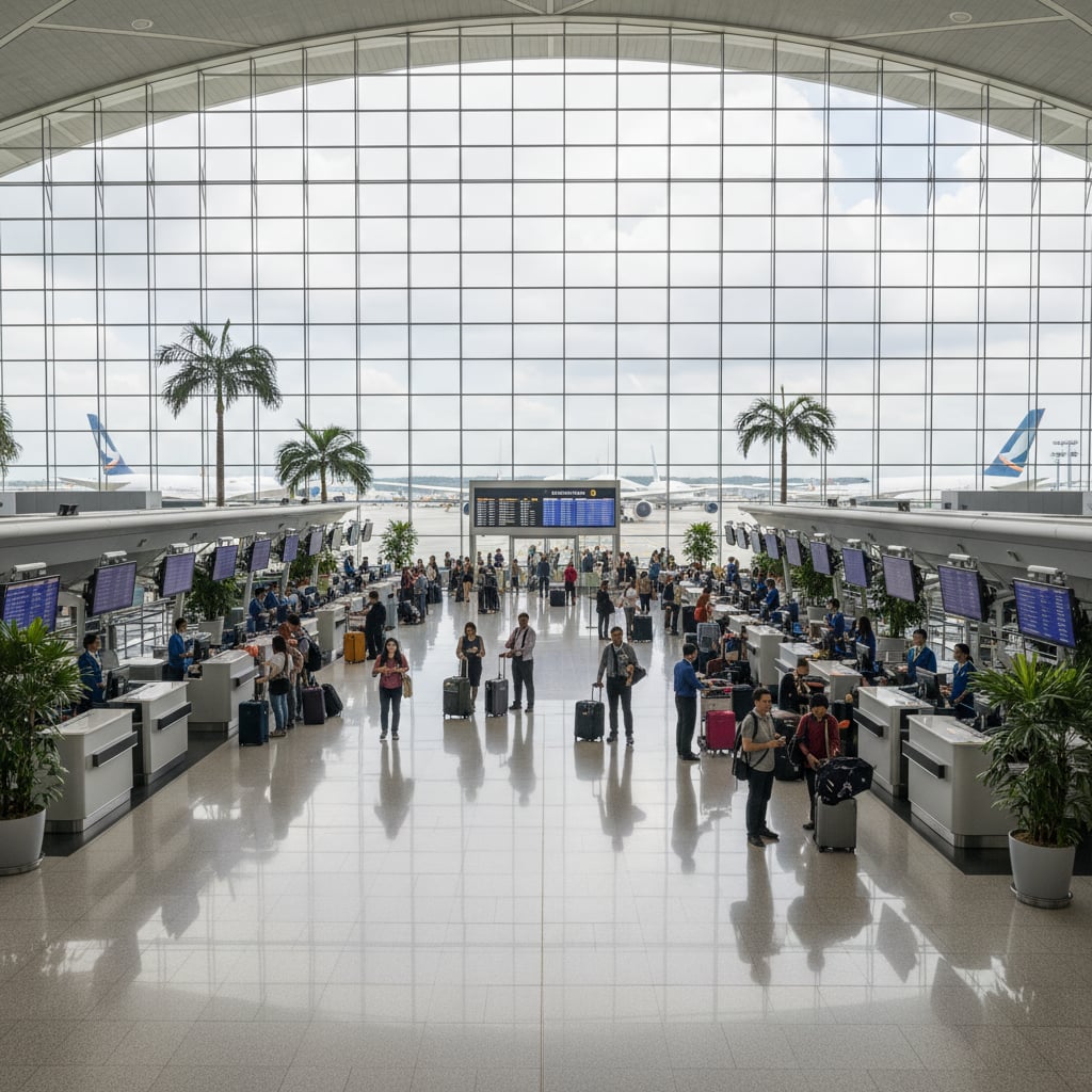 Jewel Changi Airport & Departure