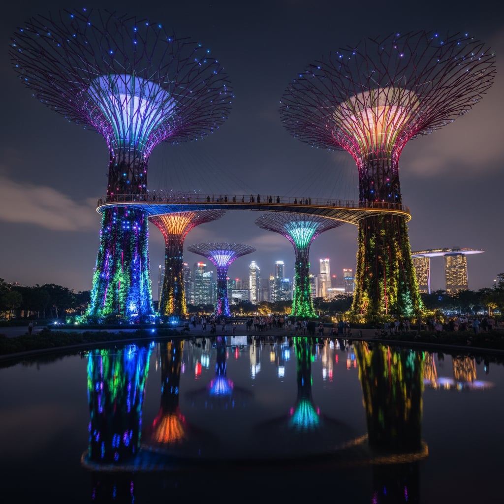 Garden Rhapsody Light Show