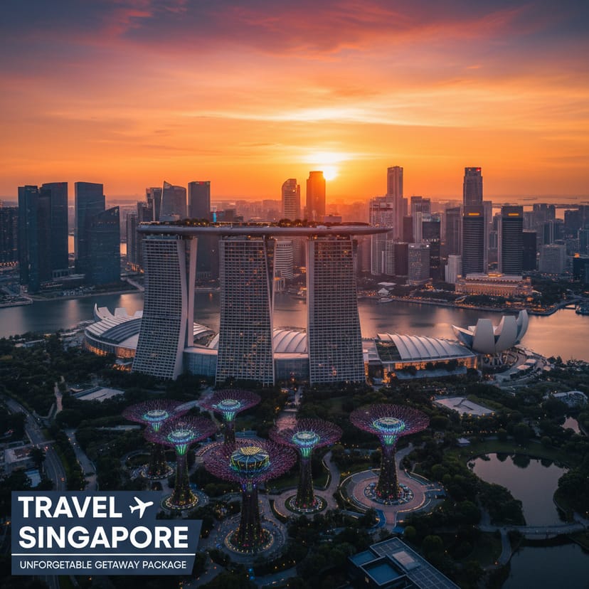 Singapore Delight - 4 Nights 5 Days Family Package from India