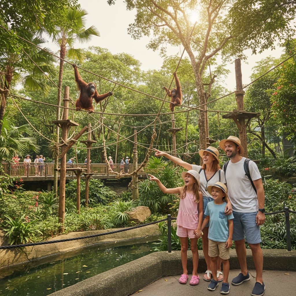 Singapore Family Fun - 3 Nights 4 Days Zoo & Universal Studios Package