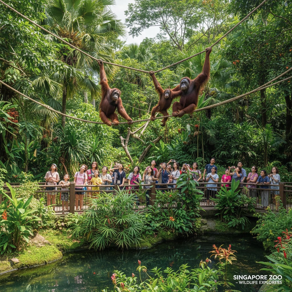 Singapore Ultimate Wildlife - 4 Nights 5 Days Zoo, Safari & Bird Paradise Package